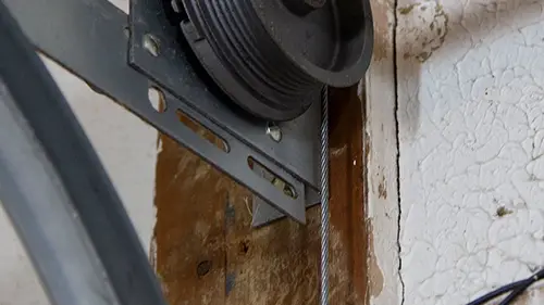 Garage door cable repair